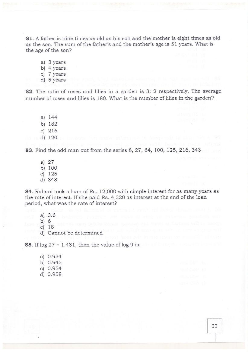 KMAT Kerala 2019 Question Papers PDF (February and June)
