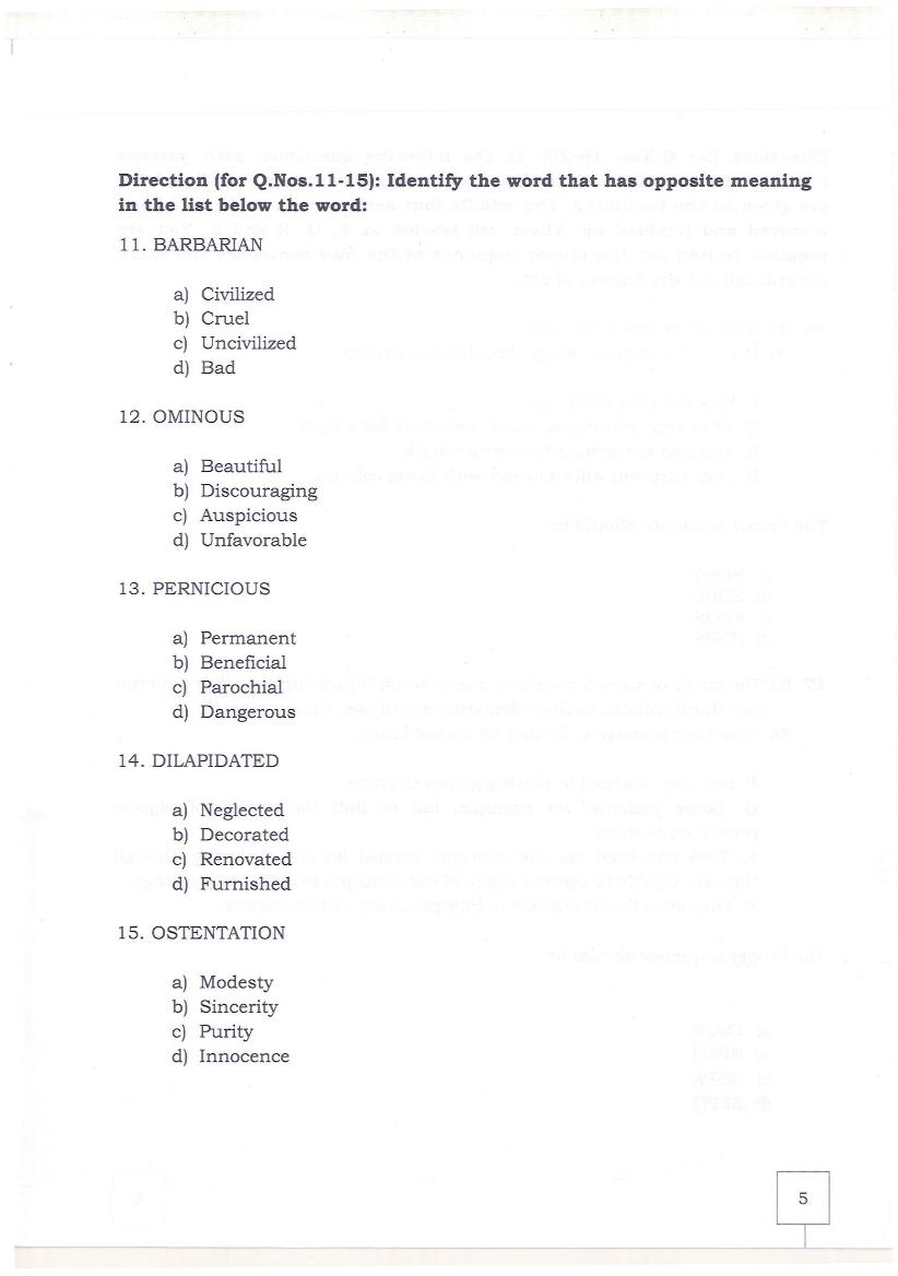 KMAT Kerala 2019 Question Papers PDF (February and June)