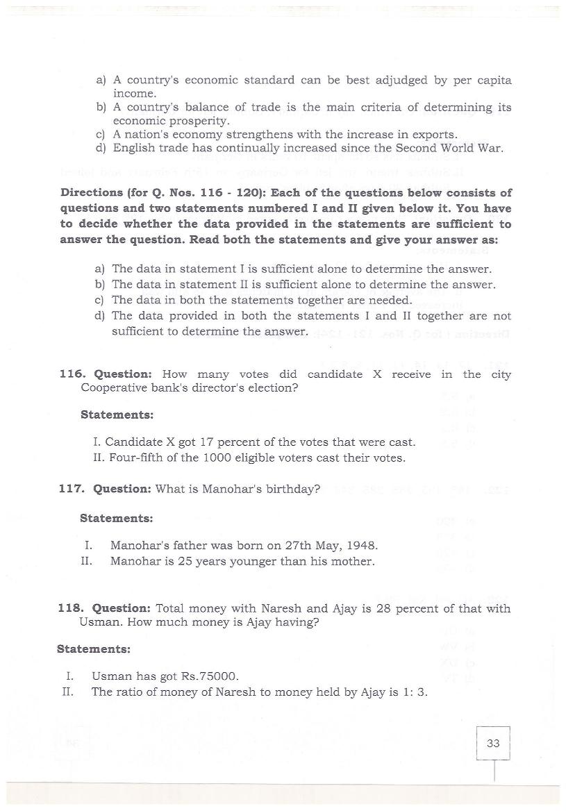 KMAT Kerala 2019 Question Papers PDF (February and June)