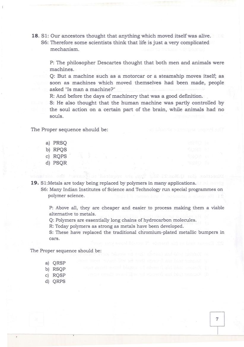 KMAT Kerala 2019 Question Papers PDF (February and June)