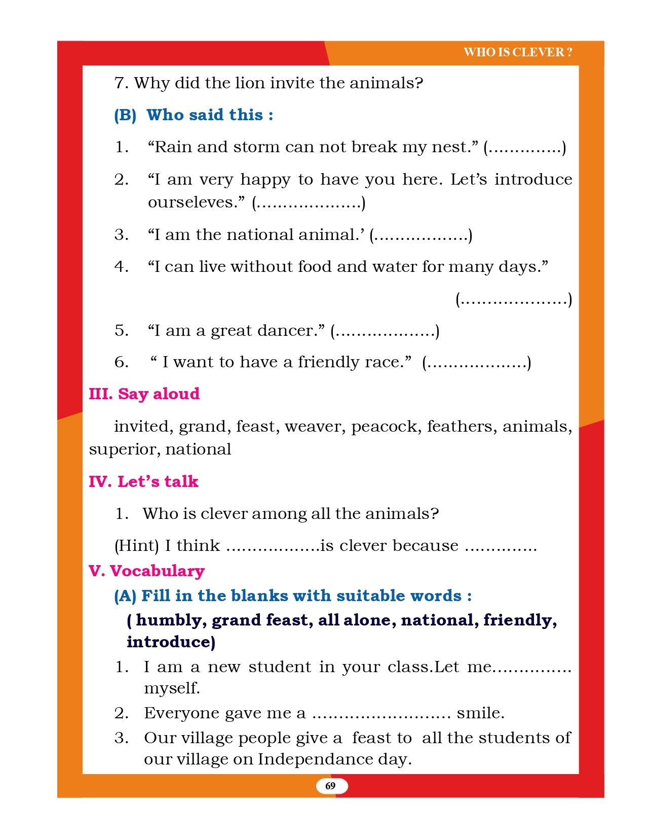 CG Board Class 3 English Book (PDF) - Download Chhattisgarh Board ...