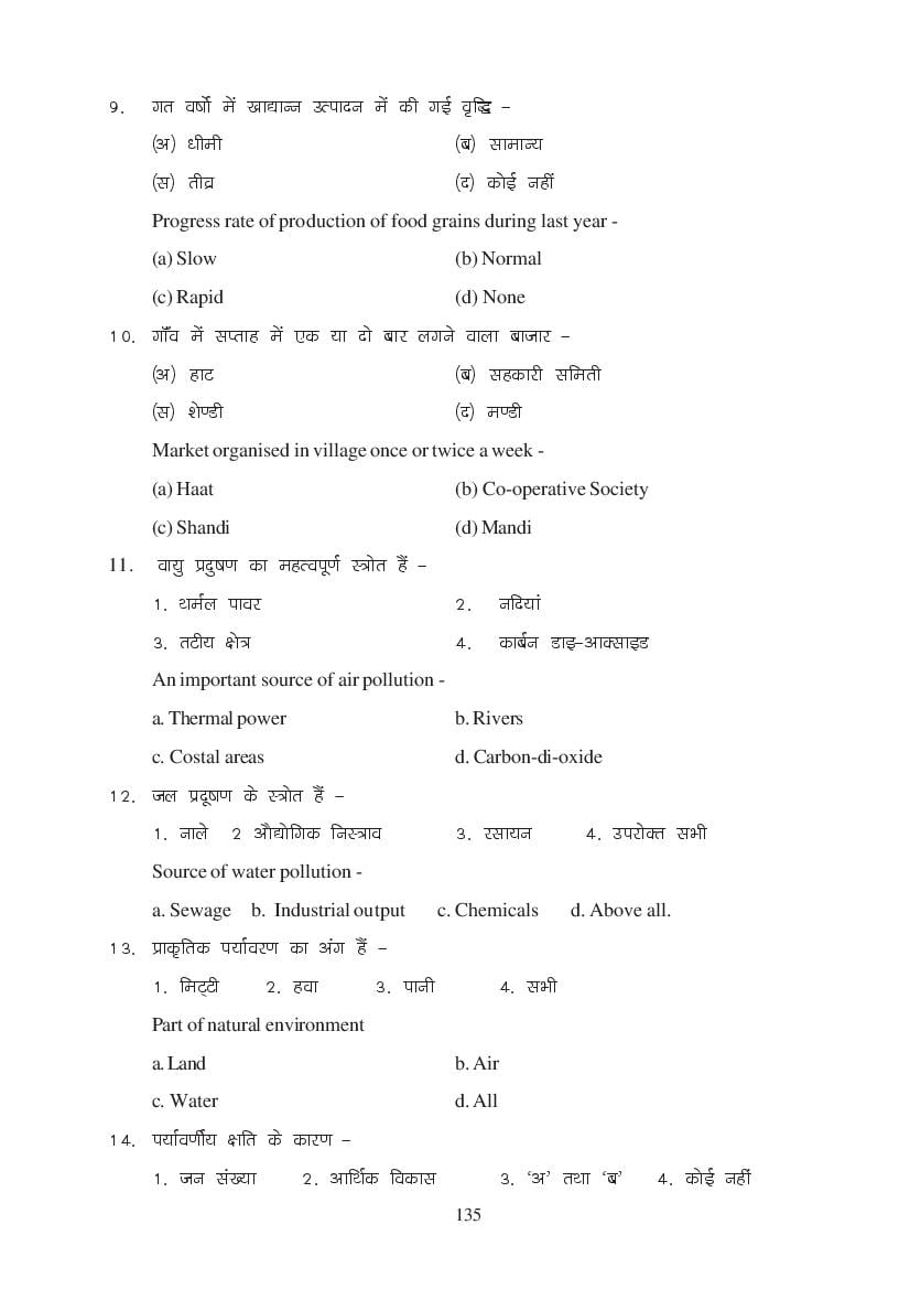 MP Board Class 11 Economics Question Bank (PDF) – Important Questions