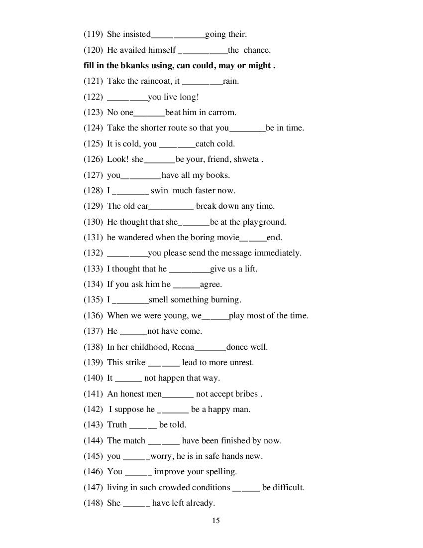 MP Board Class 11 English (Special) Question Bank (PDF) – Important Questions