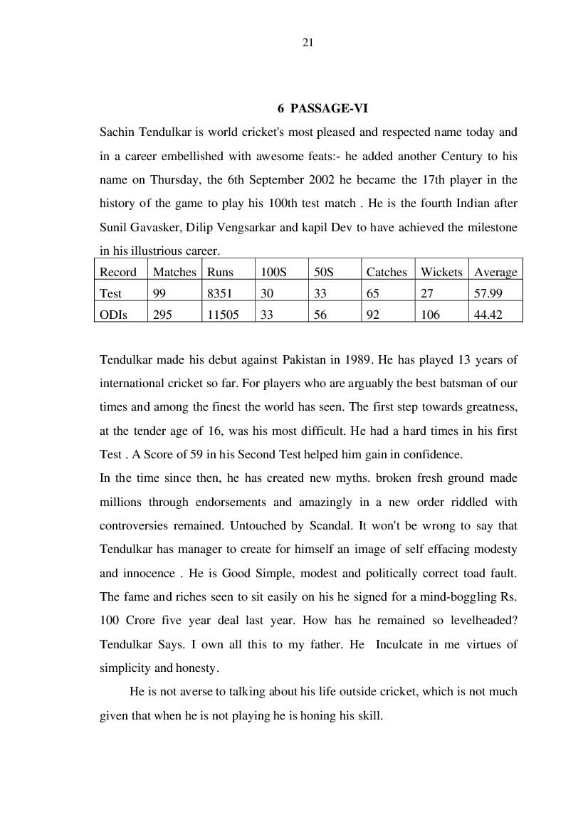 MP Board Class 11 English (General) Question Bank (PDF) – Important Questions