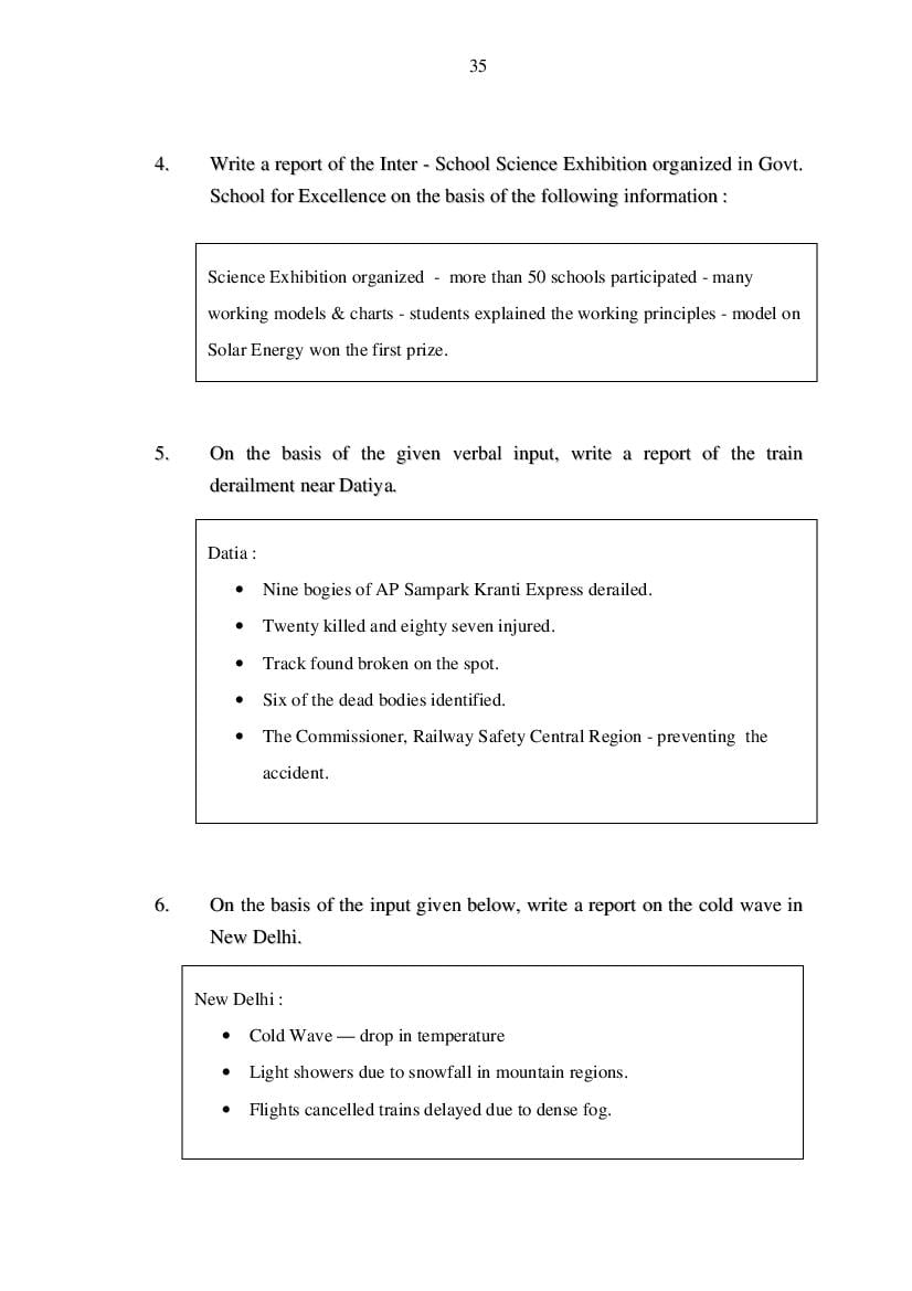 MP Board Class 11 English (General) Question Bank (PDF) – Important Questions