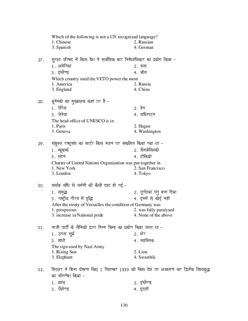 MP Board Class 11 History Question Bank (PDF) – Important Questions
