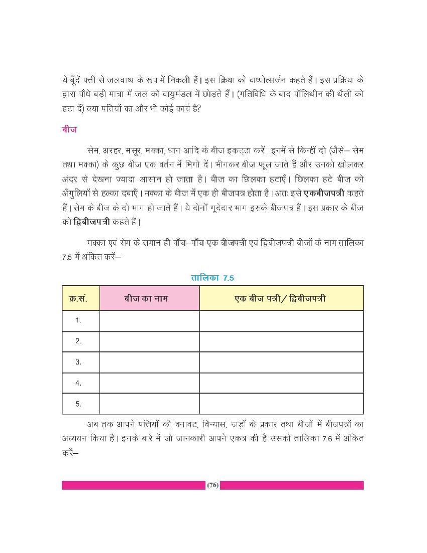 Bihar Board Book For Class 6 Science (PDF)