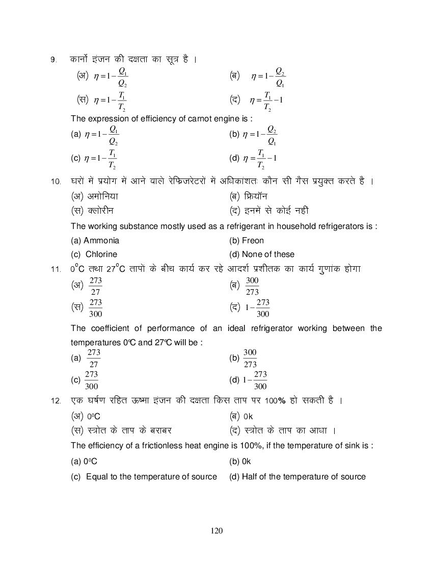 MP Board Class 11 Physics Question Bank (PDF) – Important Questions