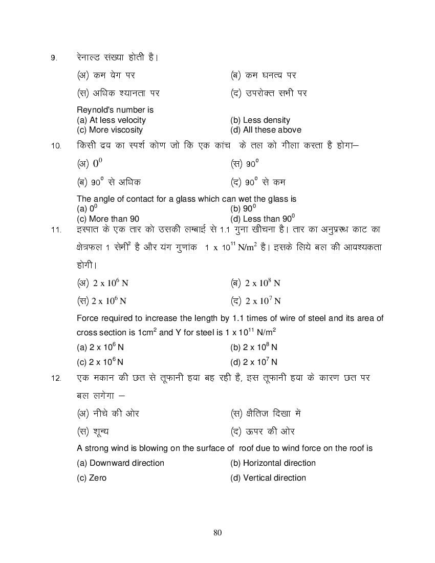MP Board Class 11 Physics Question Bank (PDF) – Important Questions