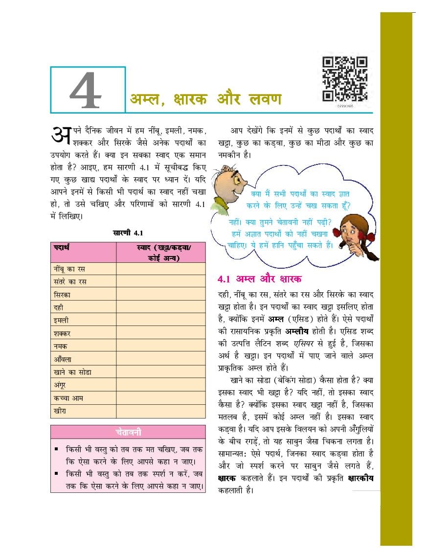 NCERT Book Class 7 Science (विज्ञान) Chapter 4 ऊष्मा - Page 1