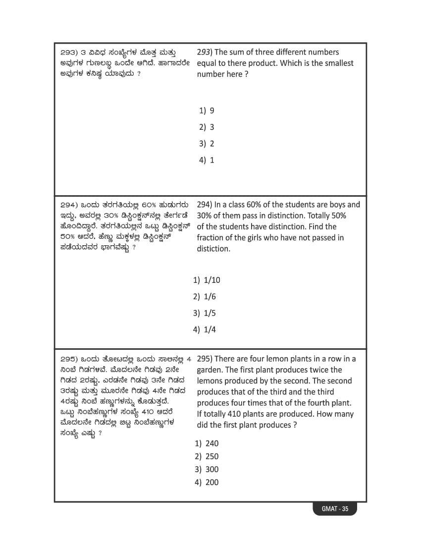 Karnataka NMMS Study Material (PDF) – MAT and SAT Science, Maths, Social Science