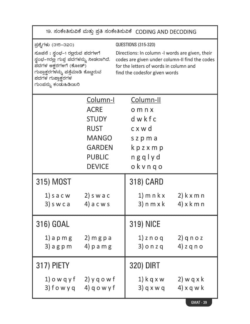 Karnataka NMMS Study Material (PDF) – MAT and SAT Science, Maths, Social Science