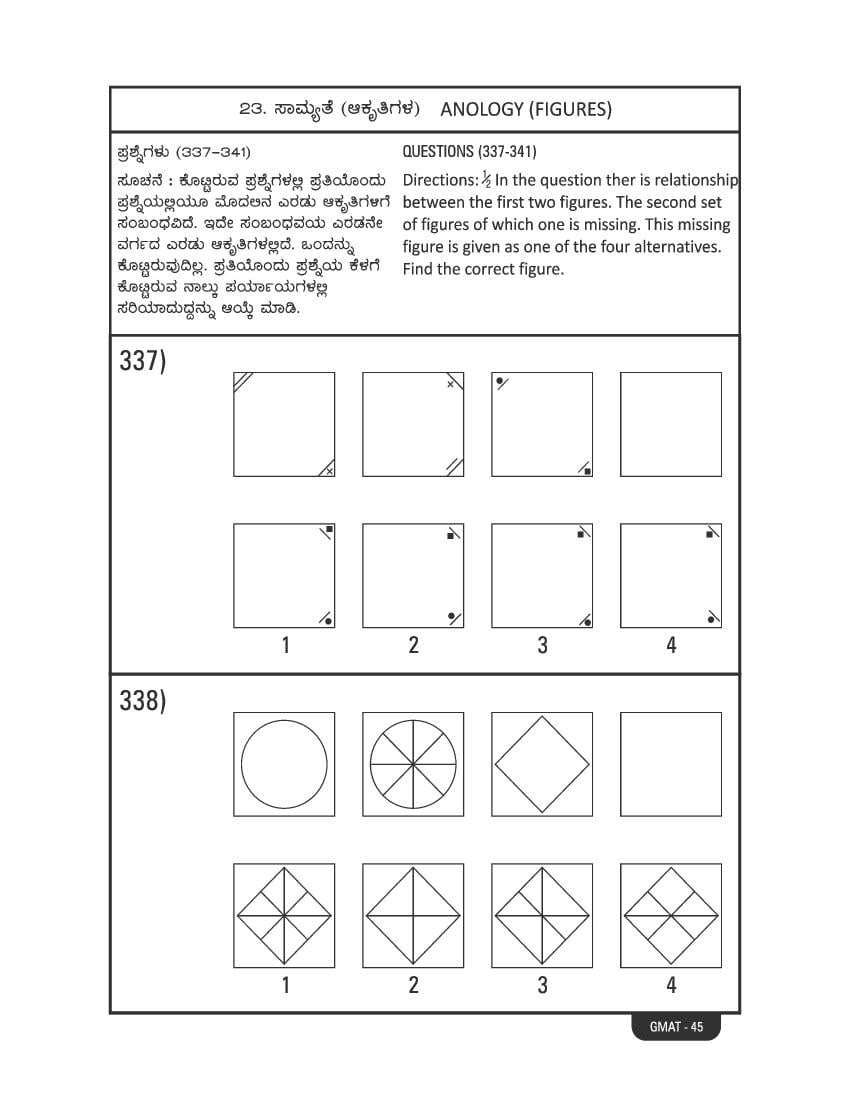Karnataka NMMS Study Material (PDF) – MAT and SAT Science, Maths, Social Science
