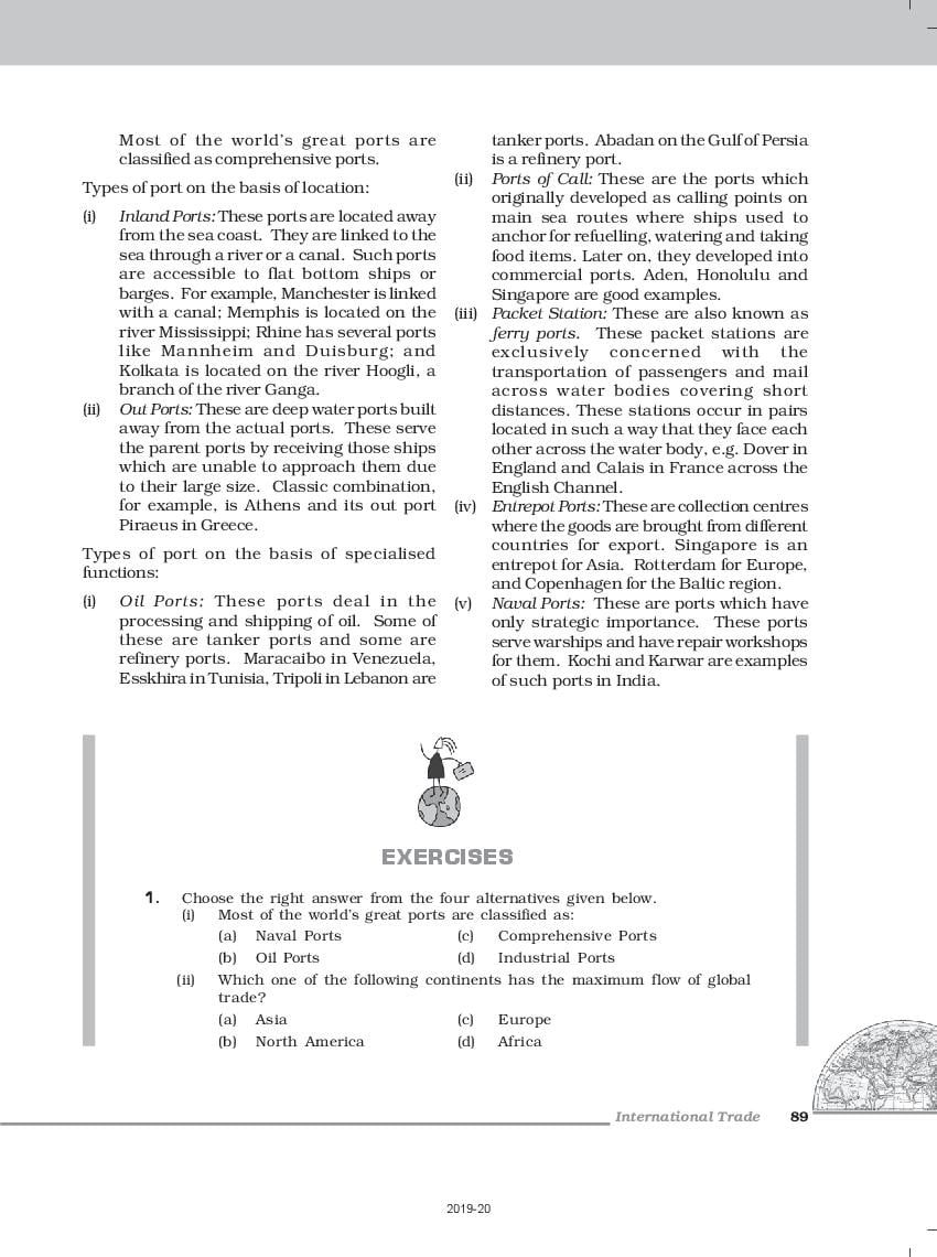 ncert-book-class-12-geography-chapter-9-international-trade