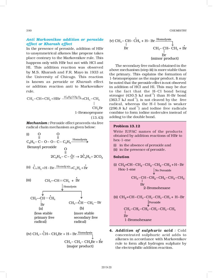 NCERT Book Class 11 Chemistry Chapter 13 Hydrocarbons