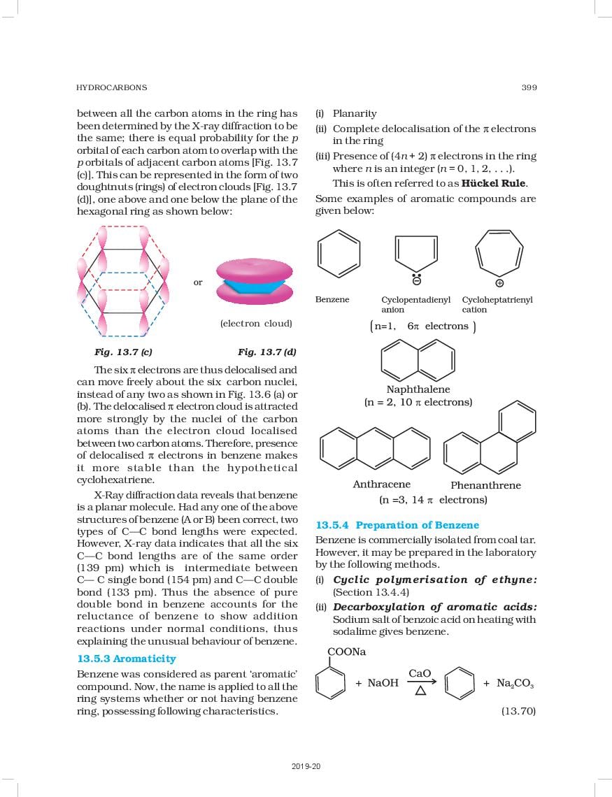 NCERT Book Class 11 Chemistry Chapter 13 Hydrocarbons