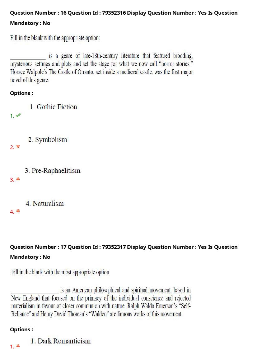 AP PGCET 2021 Question Paper PDF with Answer Key (26 Subjects)