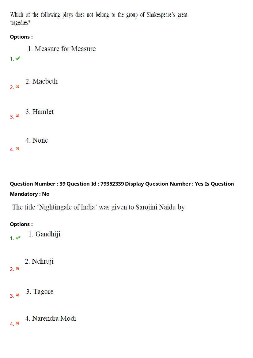 AP PGCET 2021 Question Paper PDF with Answer Key (26 Subjects)