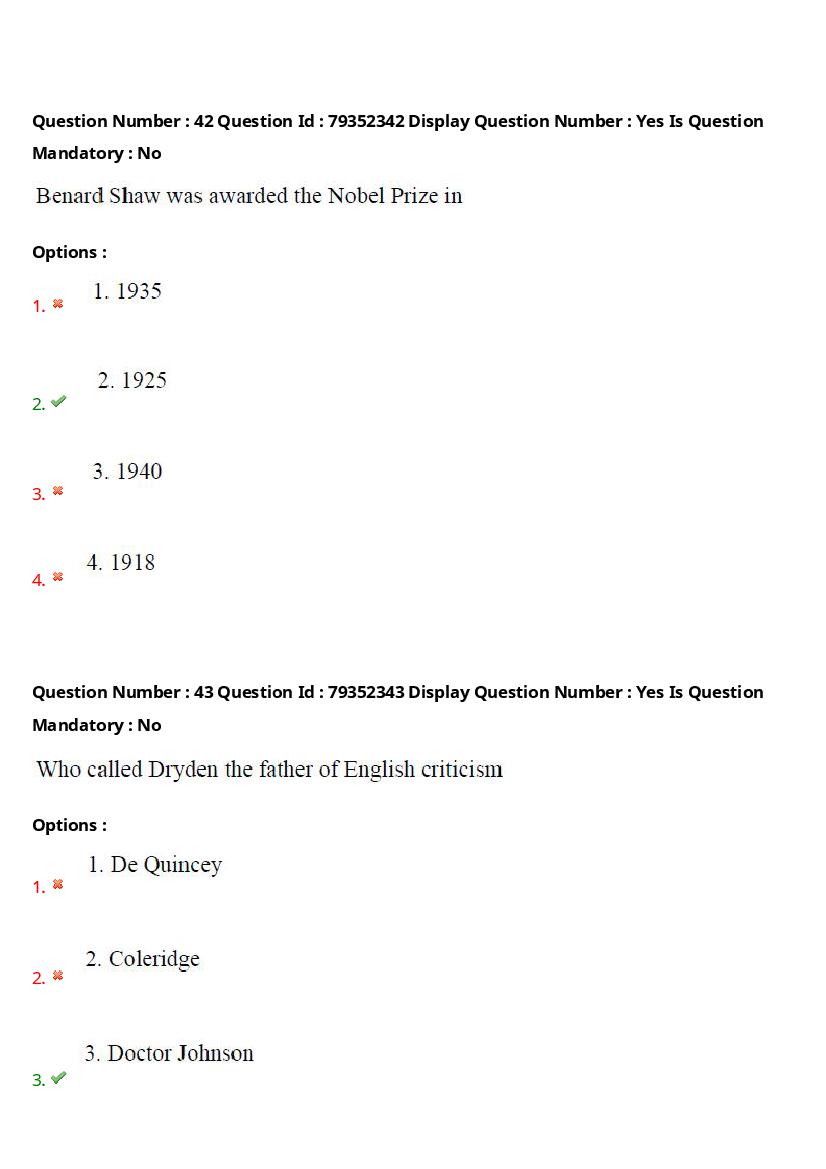 AP PGCET 2021 Question Paper PDF with Answer Key (26 Subjects)