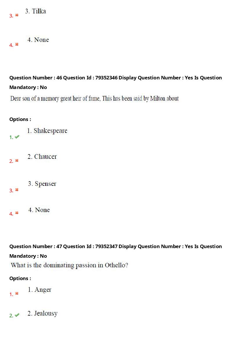 AP PGCET 2021 Question Paper PDF with Answer Key (26 Subjects)