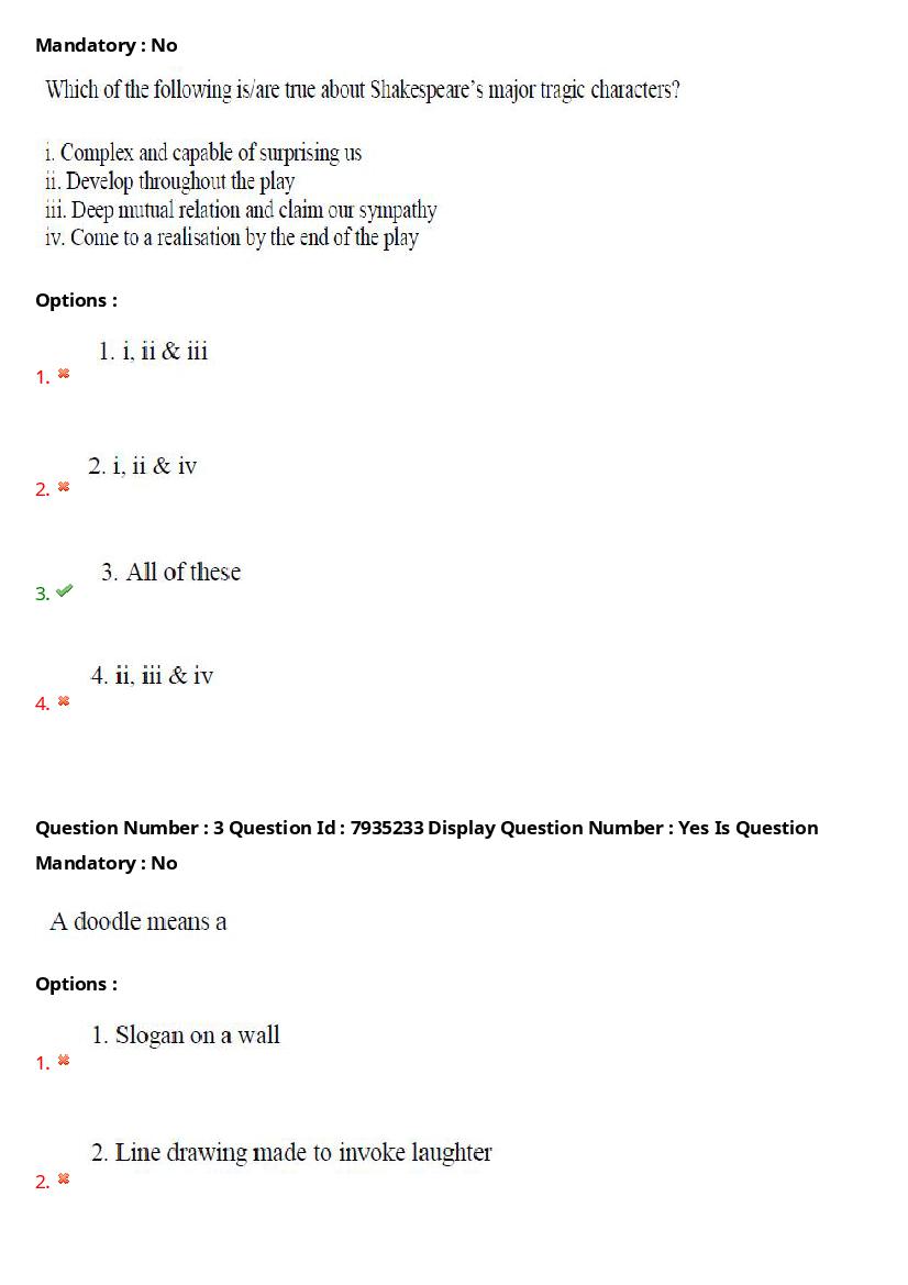 AP PGCET 2021 Question Paper PDF with Answer Key (26 Subjects)