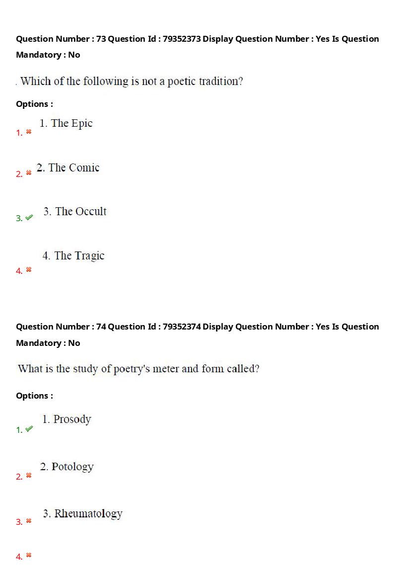AP PGCET 2021 Question Paper PDF with Answer Key (26 Subjects)