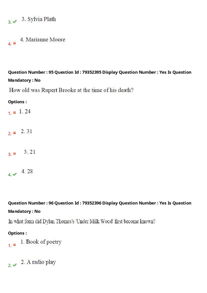 AP PGCET 2021 Question Paper PDF with Answer Key (26 Subjects)