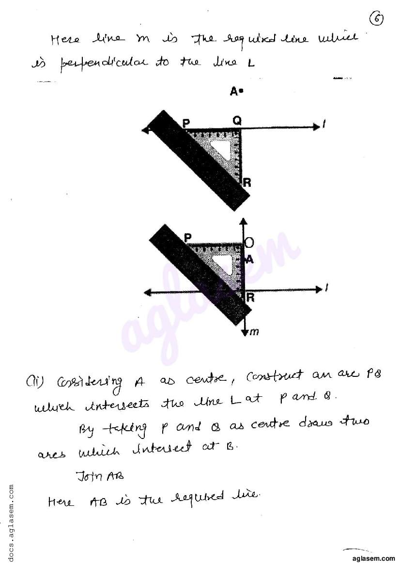 RD Sharma Solutions For Class 6 Geometrical Constructions Exercise 19.2 ...