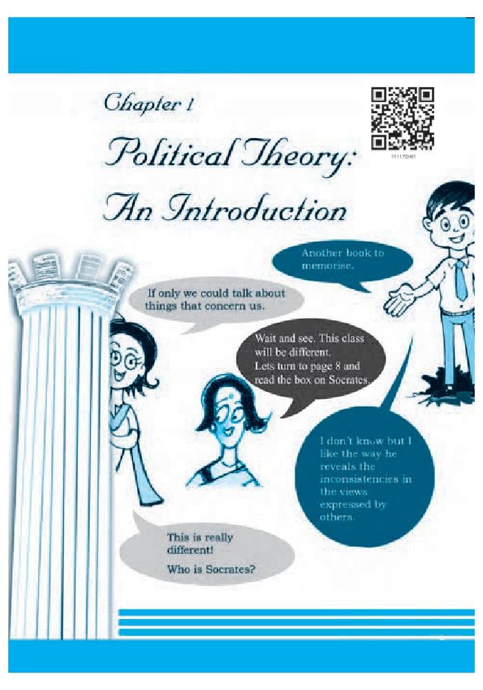 NCERT Book Class 11 Political Science Chapter 1 Political Theory: An  Introduction