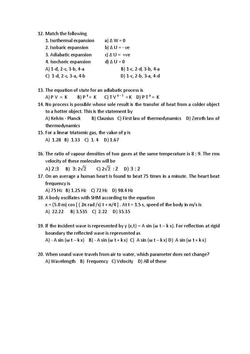 HPBOSE Class 11th Model Question Paper for Physics 2022 | Download HP ...