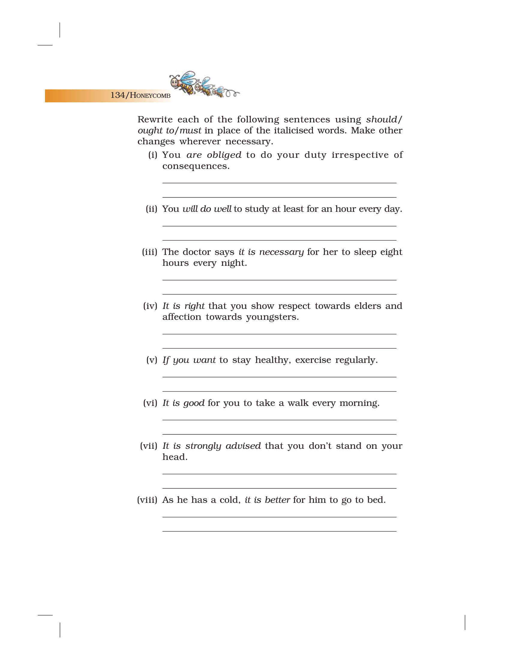 NCERT Book Class 7 English Honeycomb Chapter 9 Garden Snake, A Bicycle ...