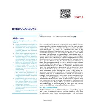 NCERT Book Class 11 Chemistry Chapter 9 Hydrocarbons - Download PDF ...