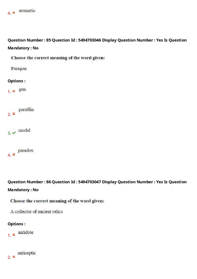 AP ICET 2021 Question Papers PDF with Answer Key (4 Shifts)
