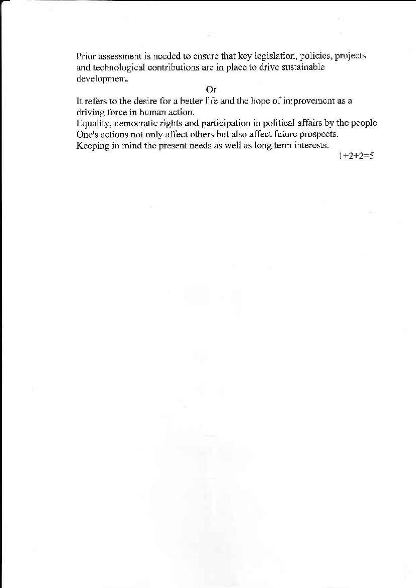 HBSE Class 11 Political Science Sample Paper 2024 (PDF) - HBSE 11th ...