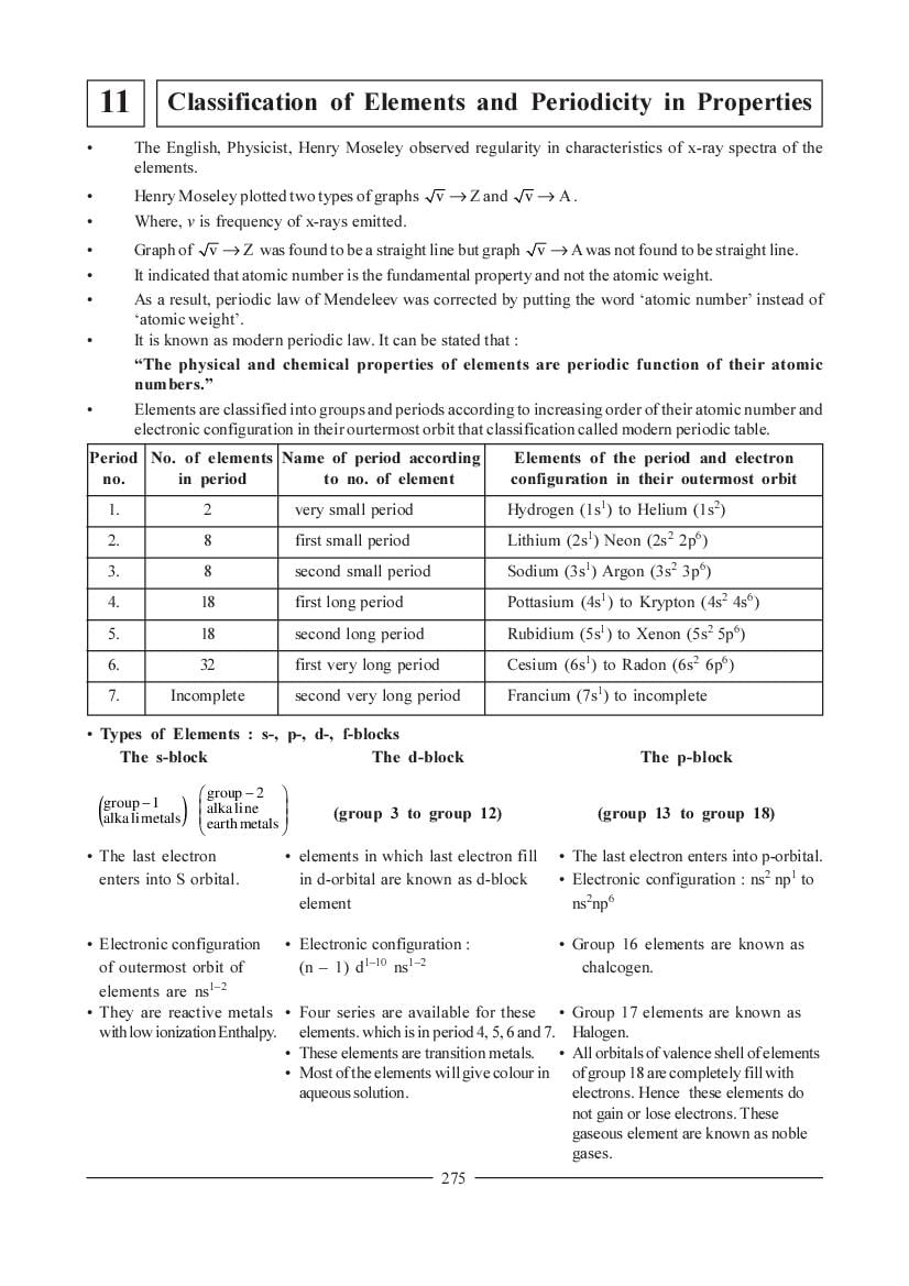 JEE NEET Chemistry Question Bank - Classification of Elements and Periodicity in Properties - Page 1