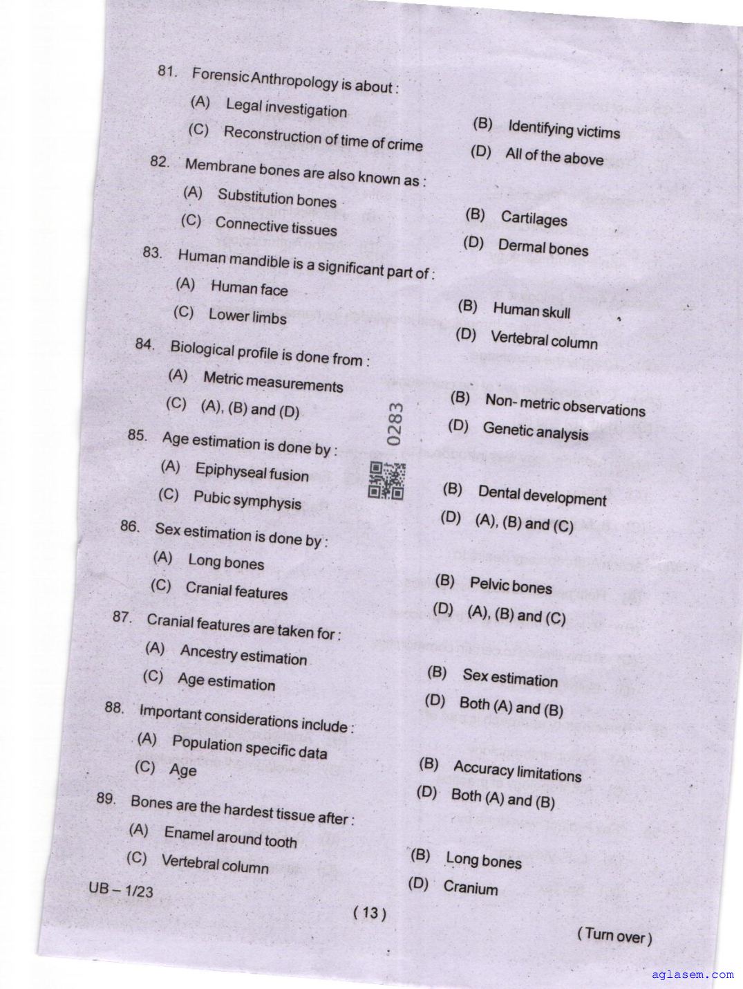 Odisha CPET 2025 Question Paper PDF (Subject-wise, 47 Papers)