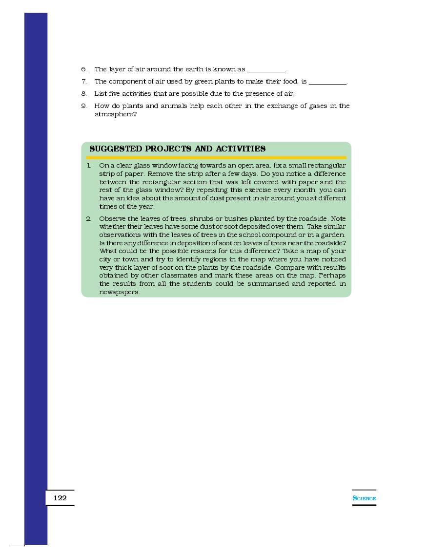 11 chapter class 6 science