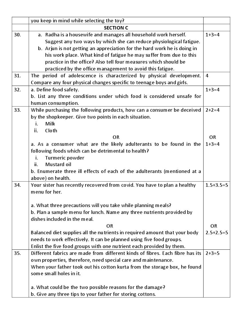 cbse-class-10-home-science-sample-paper-2023-pdf-class-10-home