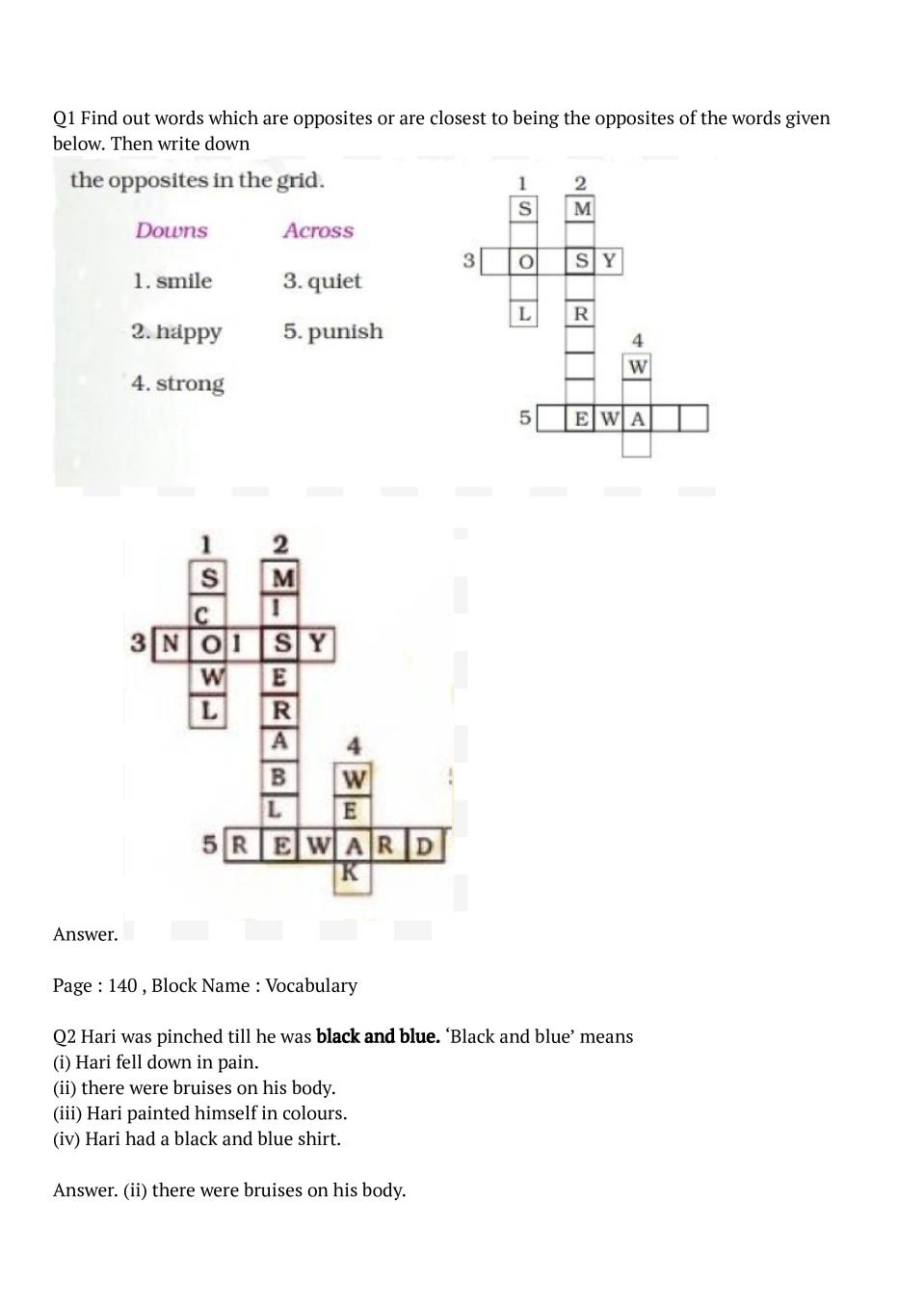 NCERT Solutions for Class 5 English Unit 8 Chapter 2 The Little Bully -  Learn CBSE