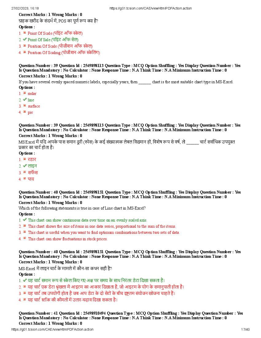 MP CPCT 2023 Question Papers PDF (25 Feb to 4 Mar 2023, 10 Shifts)