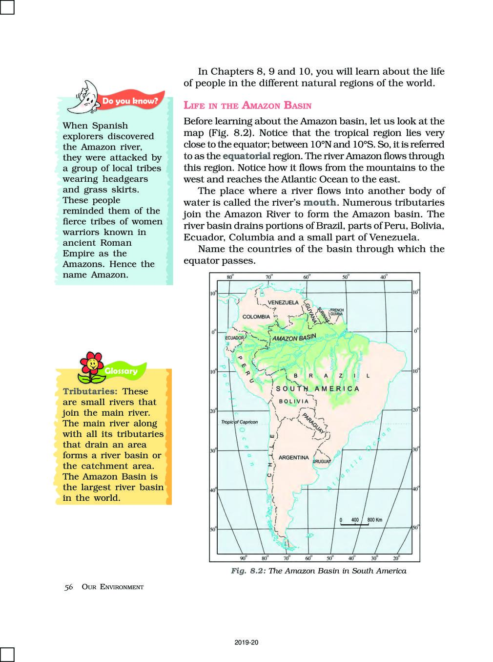 Ncert Book Class 7 Social Science Geography Chapter 8 Human Environment Interactions The 9496