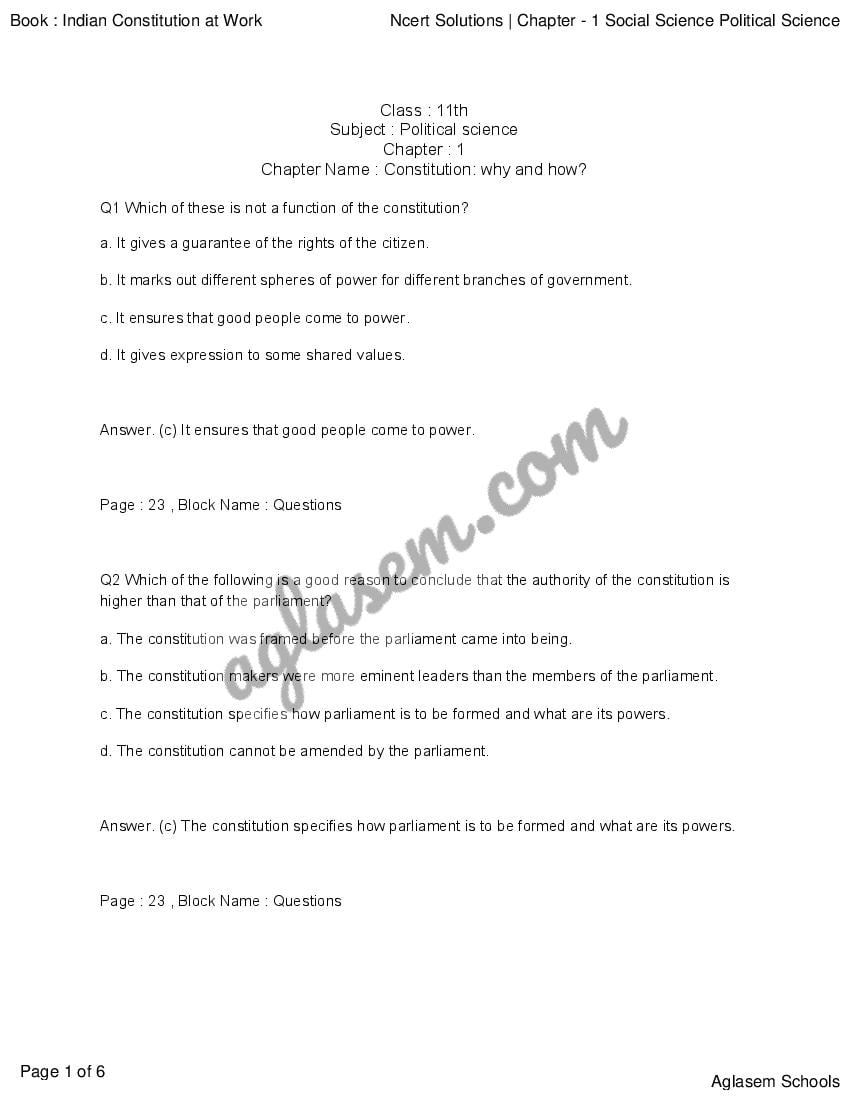 ncert-solutions-for-class-11-political-science-chapter-1-constitution