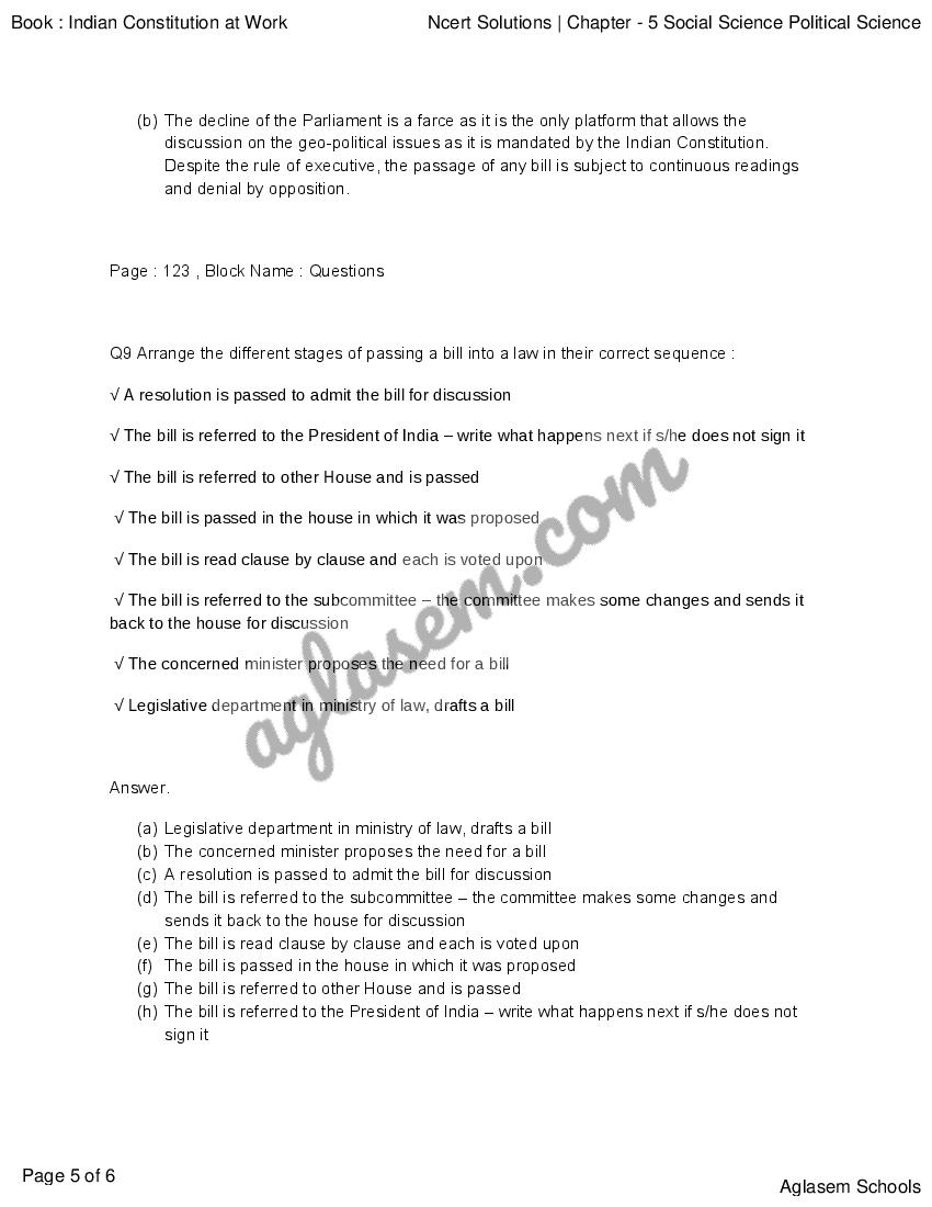 ncert-solutions-for-class-11-political-science-chapter-5-legislature-pdf