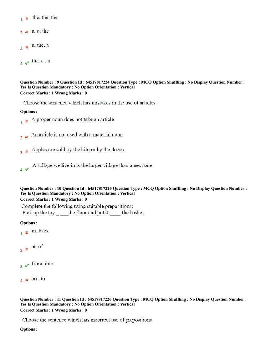 TS EdCET 2020 Question Paper PDF (5 Subject Papers, 1 and 3 Oct)