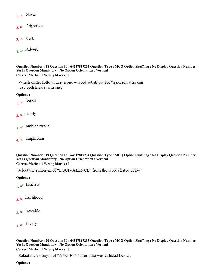 TS EdCET 2020 Question Paper PDF (5 Subject Papers, 1 and 3 Oct)