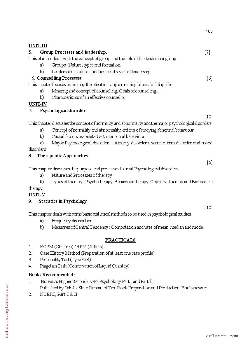 CHSE Odisha +2 Syllabus 2025 (PDF) – Odisha Board Syllabus for Class 12