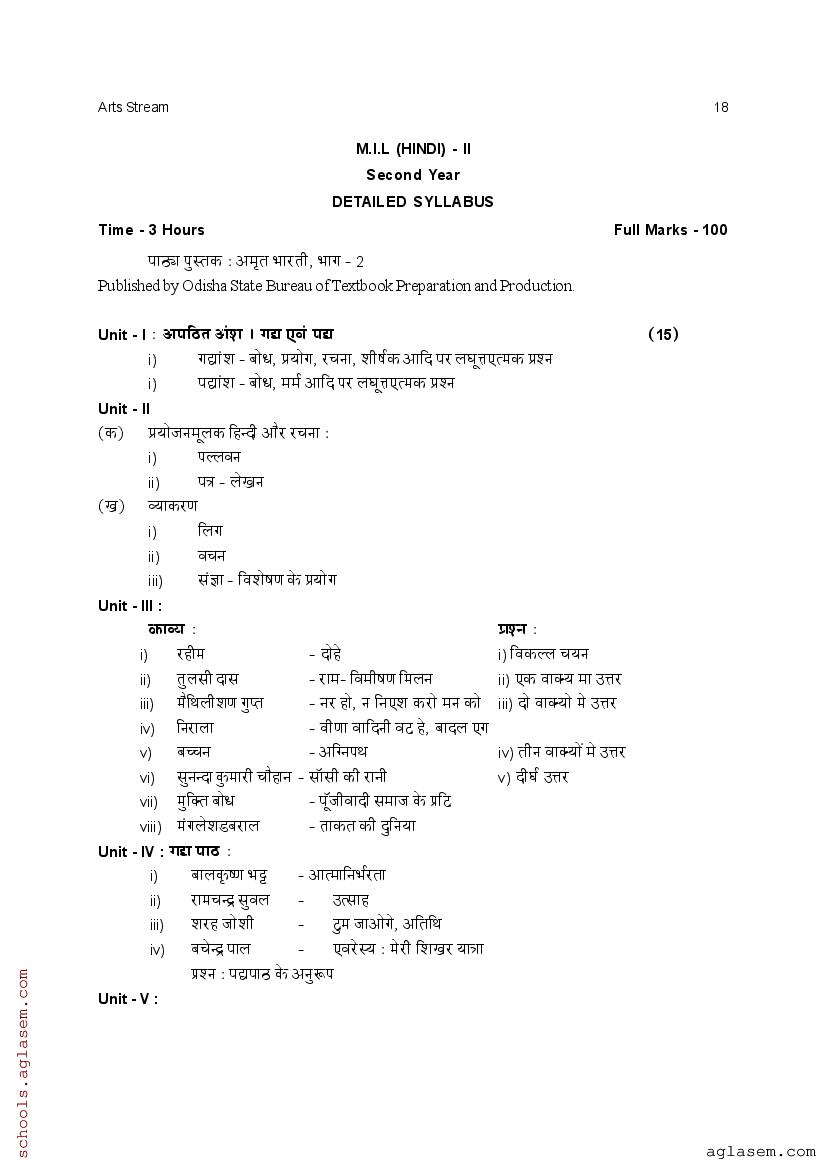 CHSE Odisha +2 Syllabus 2025 (PDF) – Odisha Board Syllabus for Class 12