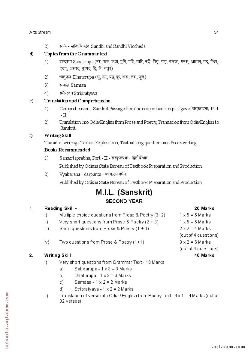 CHSE Odisha +2 Syllabus 2025 (PDF) – Odisha Board Syllabus for Class 12