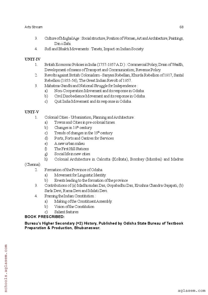 CHSE Odisha +2 Syllabus 2025 (PDF) – Odisha Board Syllabus for Class 12