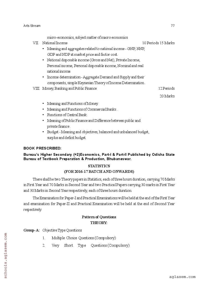 CHSE Odisha +2 Syllabus 2025 (PDF) – Odisha Board Syllabus for Class 12